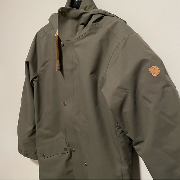 NWT Fjallraven Visby 3 in 1 Jacket in Deep Forest Green - Picture 9 of 14